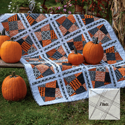 X-Blocks Quilt Template Set - With Instructions