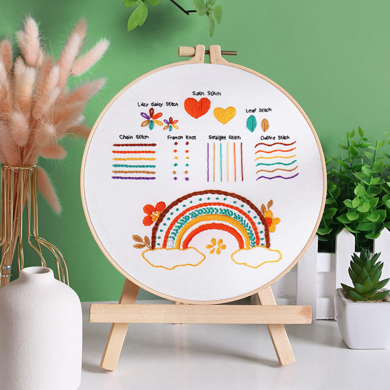 Embroidery Stitches Ocean Learner Kits for Beginner