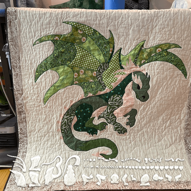 Dragon Template Ruler Set-With PDF and Instructions