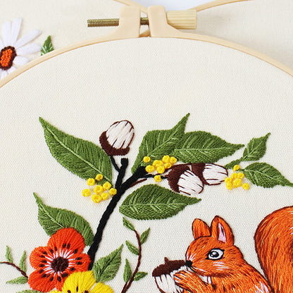 Animals Embroidery Kits Set for Beginner