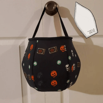Halloween Trick or Treat Basket Template Set - With Instructions