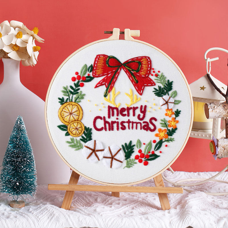 Christmas Wonderland Embroidery Kit series