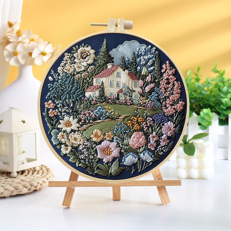 Cottage Garden Embroidery Kit