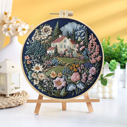 Cottage Garden Embroidery Kit