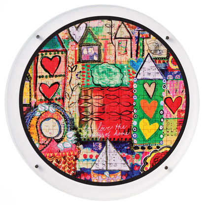 Hangable Acrylic Puzzle | Painted Mosaic
