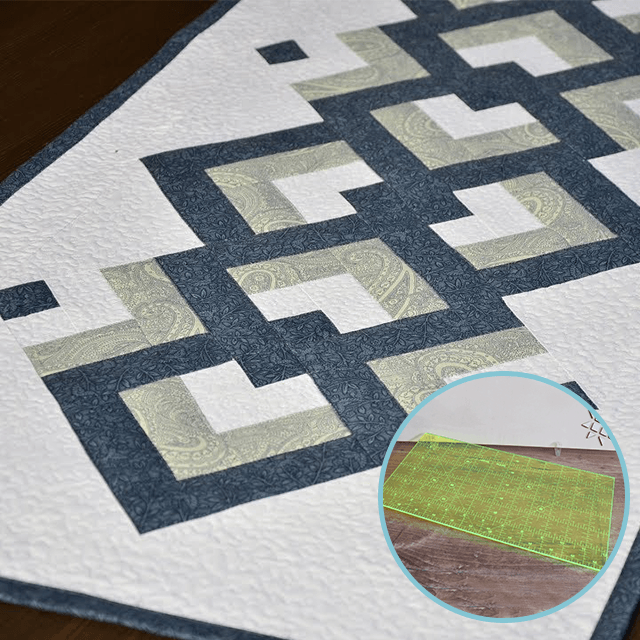 Basic Patchwork Neone Ruler-With Instruction