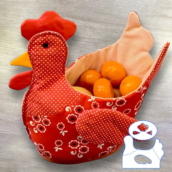 Cute Egg Basket Template Set- With Instructions