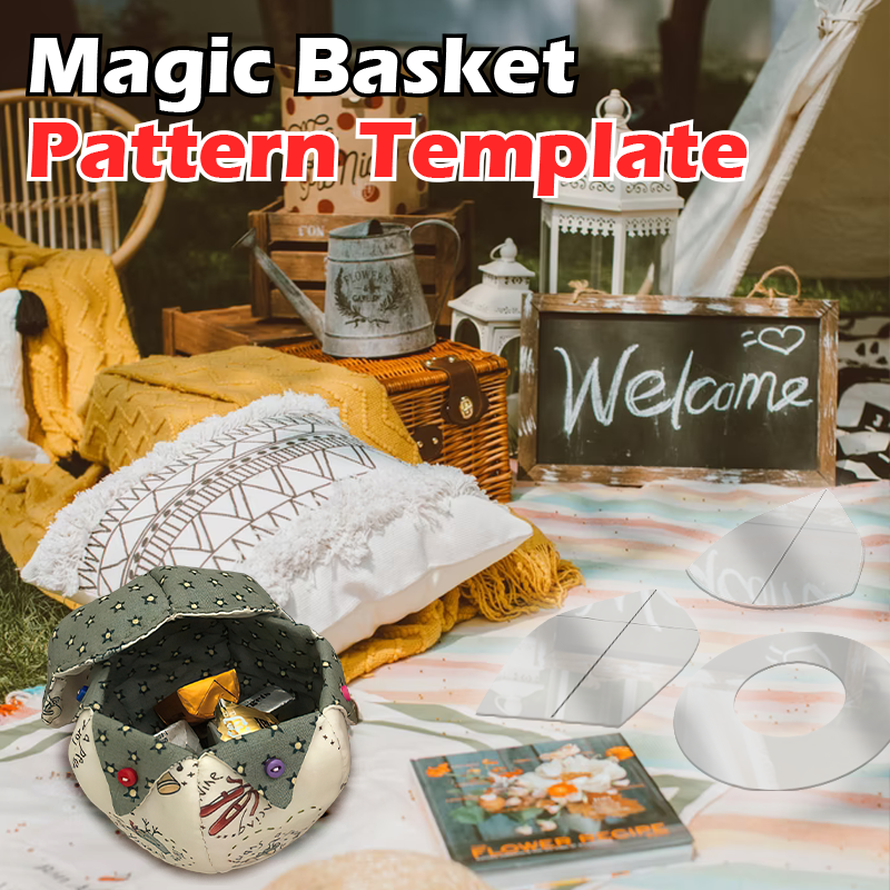 Quilt Jar(Bowl) Pattern Template-Making christmas gifts