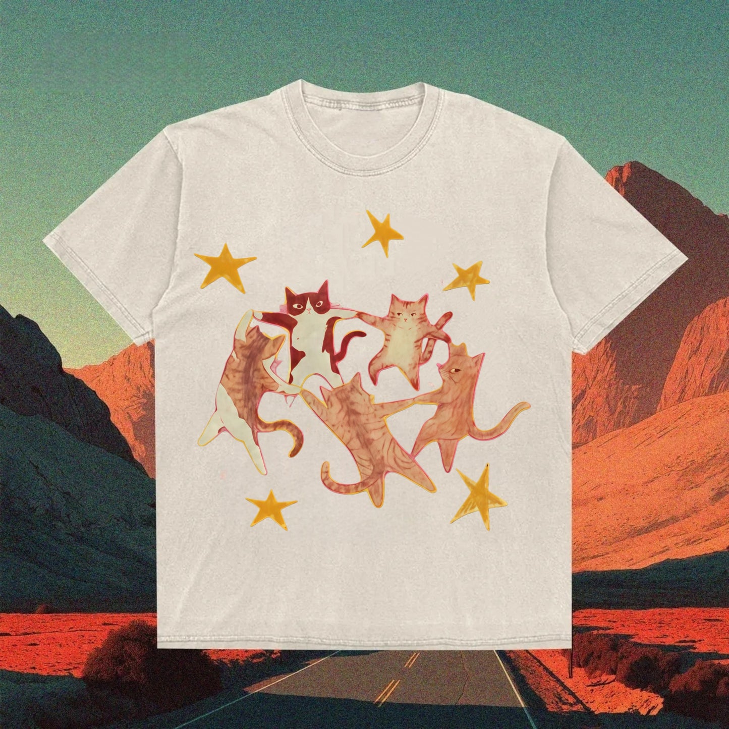 Five Cats T-shirt