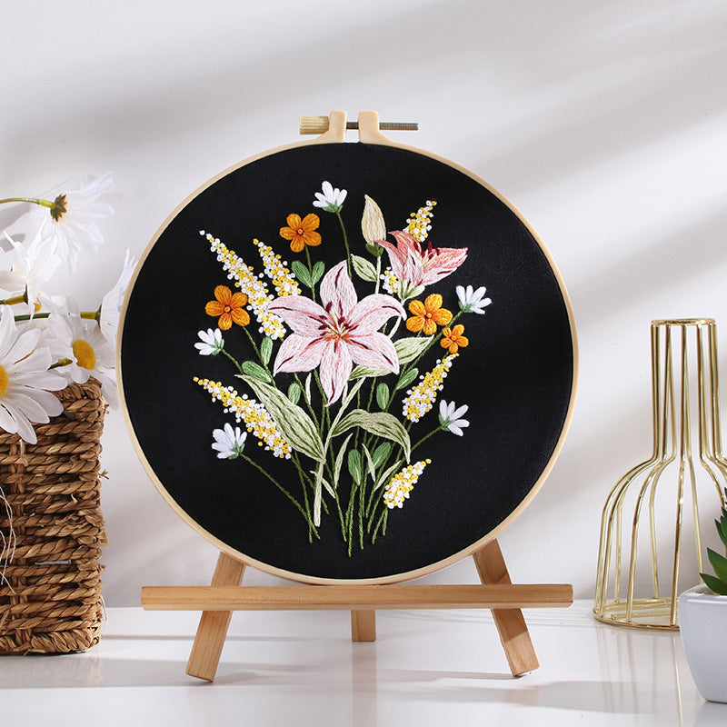 Floral  - Themed DIY Embroidery Kits