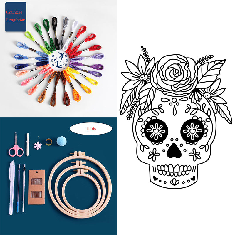The Día de los Muertos Embroidery Collection: Celebrate, Create, and Cherish Memories