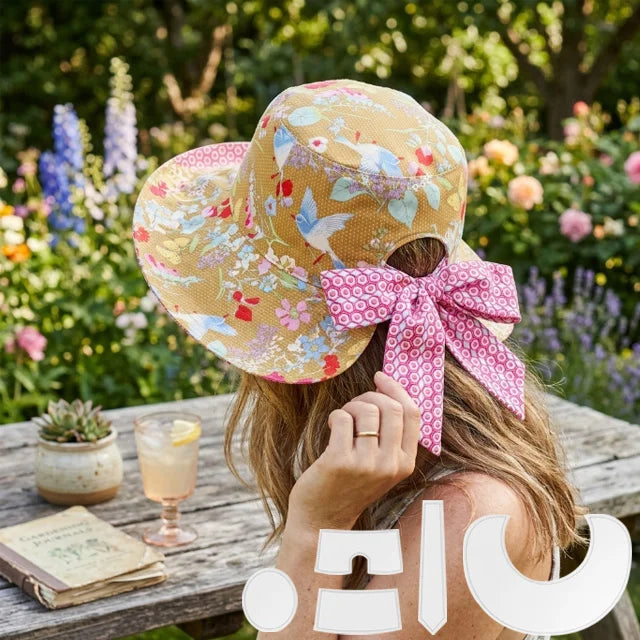 🌞50% OFF Summer Special Offer -  Bow Sunhat Template Cutting Ruler Set-With Instructions