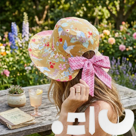 🌞50% OFF Summer Special Offer -  Bow Sunhat Template Cutting Ruler Set-With Instructions