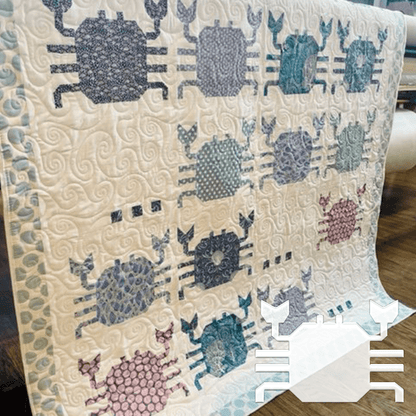 Feeling Crabby Quilt Patterns Ruler - With Instructions