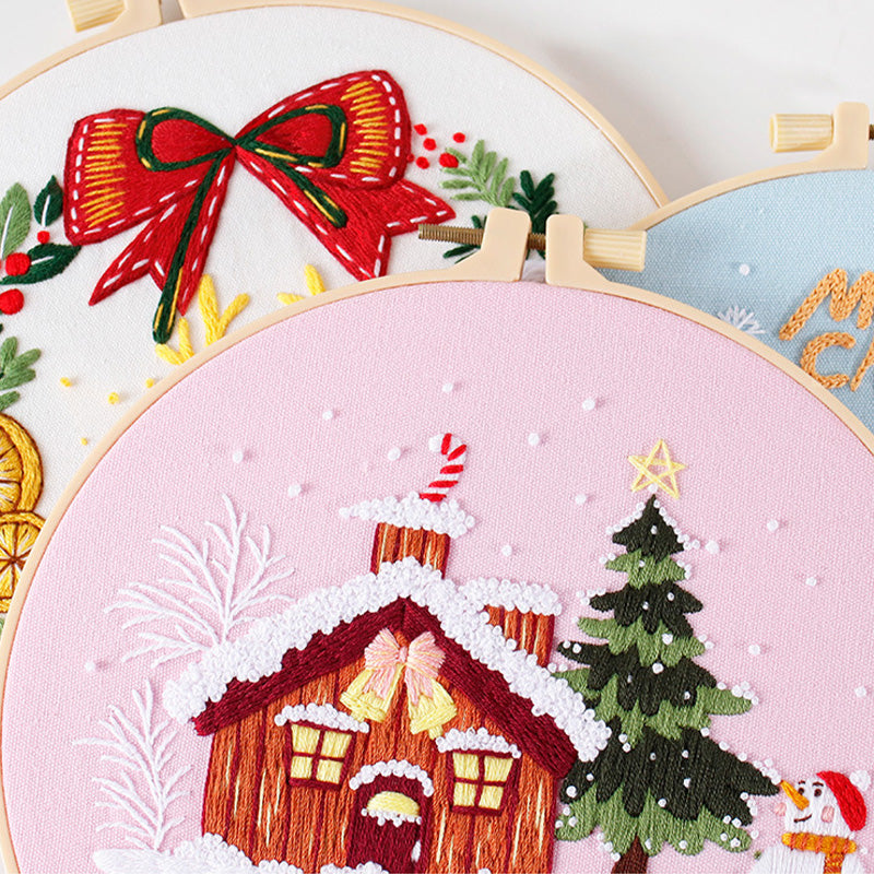 Christmas Wonderland Embroidery Kit series