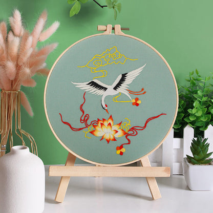 Embroidery Hoop Birds gift Kit for Beginner