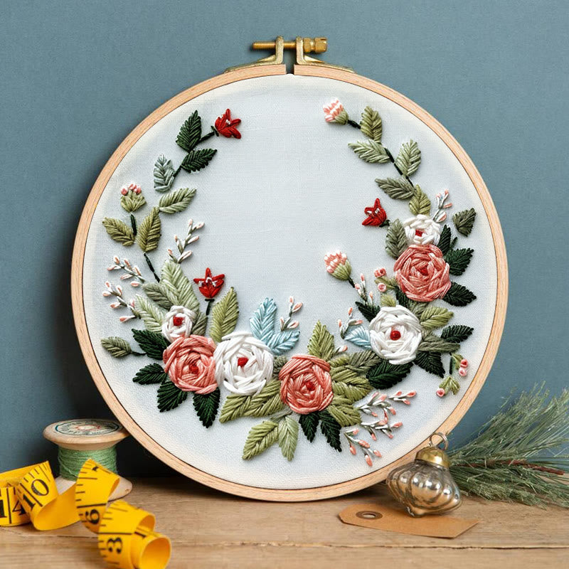 Rubbyoo Embroidery Kit- Christmas Winter Garland