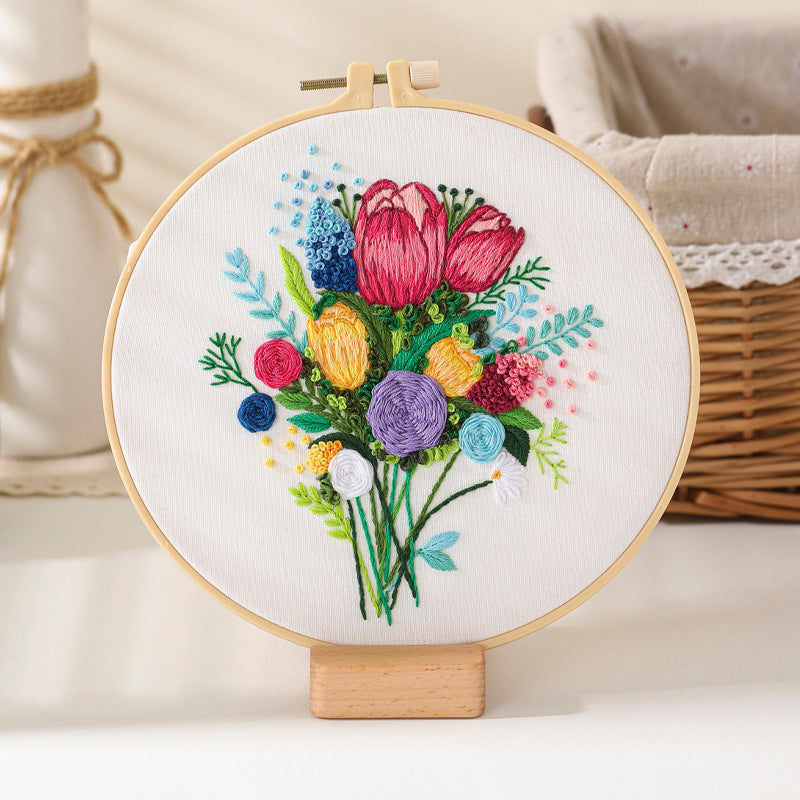 Bouquet - Themed DIY Embroidery Kits