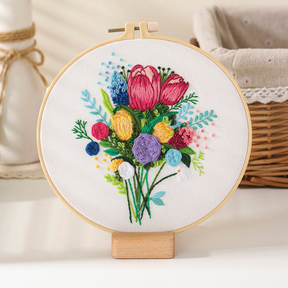 Bouquet - Themed DIY Embroidery Kits