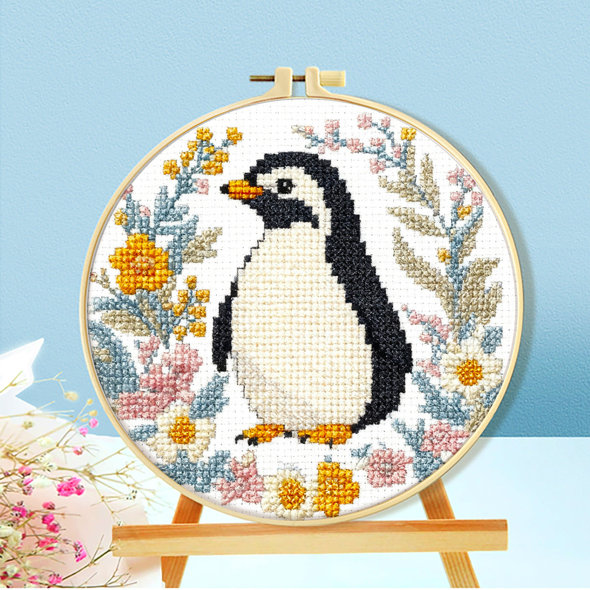Whimsical Wildlife Embroidery Kit