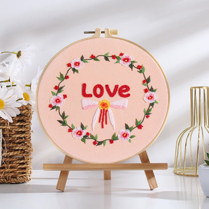Love Blossoms Embroidery Kit: A Celebration of Creativity and Connection