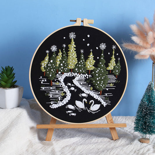 Winter Night - Themed DIY Embroidery Kits