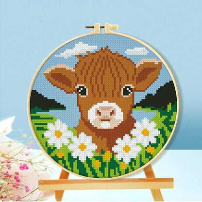 Cute Animal Friends Embroidery Kit