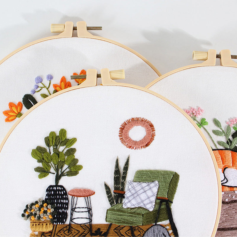 Cozy Corners Embroidery Kit
