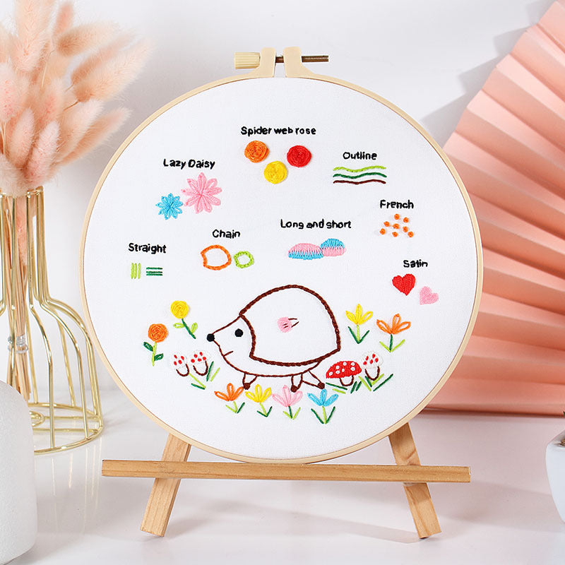 Beginner’s Cute Motif - Themed DIY Embroidery Kits