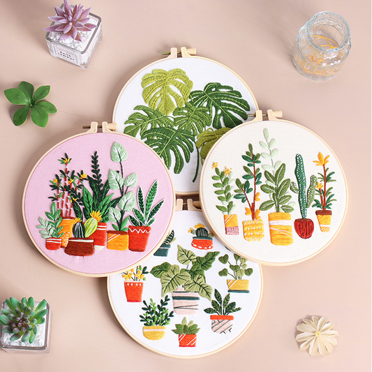 UrCustomHUB "Stitched Garden Dreams" Kit: A Blooming World in Your Hands