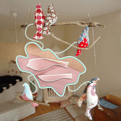 Fabric Bird template-With Instructions