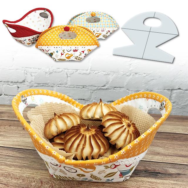 Cookie Basket(Bowl) Pattern Template