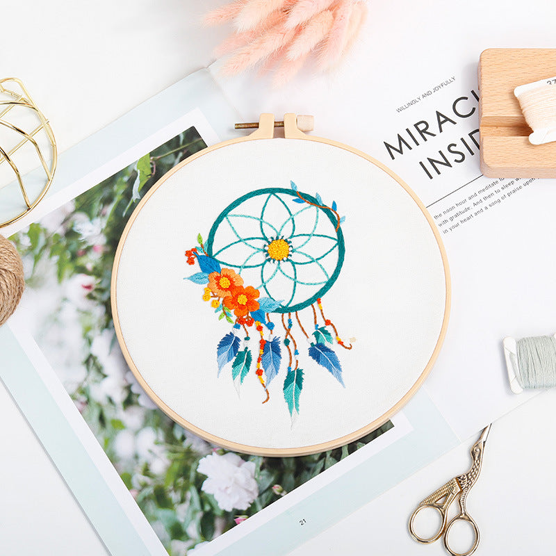 Whimsical Dreamcatcher - Themed DIY Embroidery Kits
