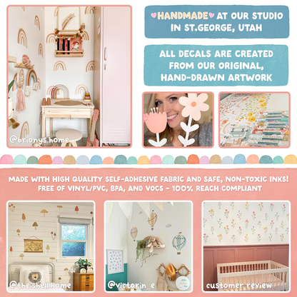 20 Sheets/Set Reusable and Removable Wall Stickers - Home Decoration