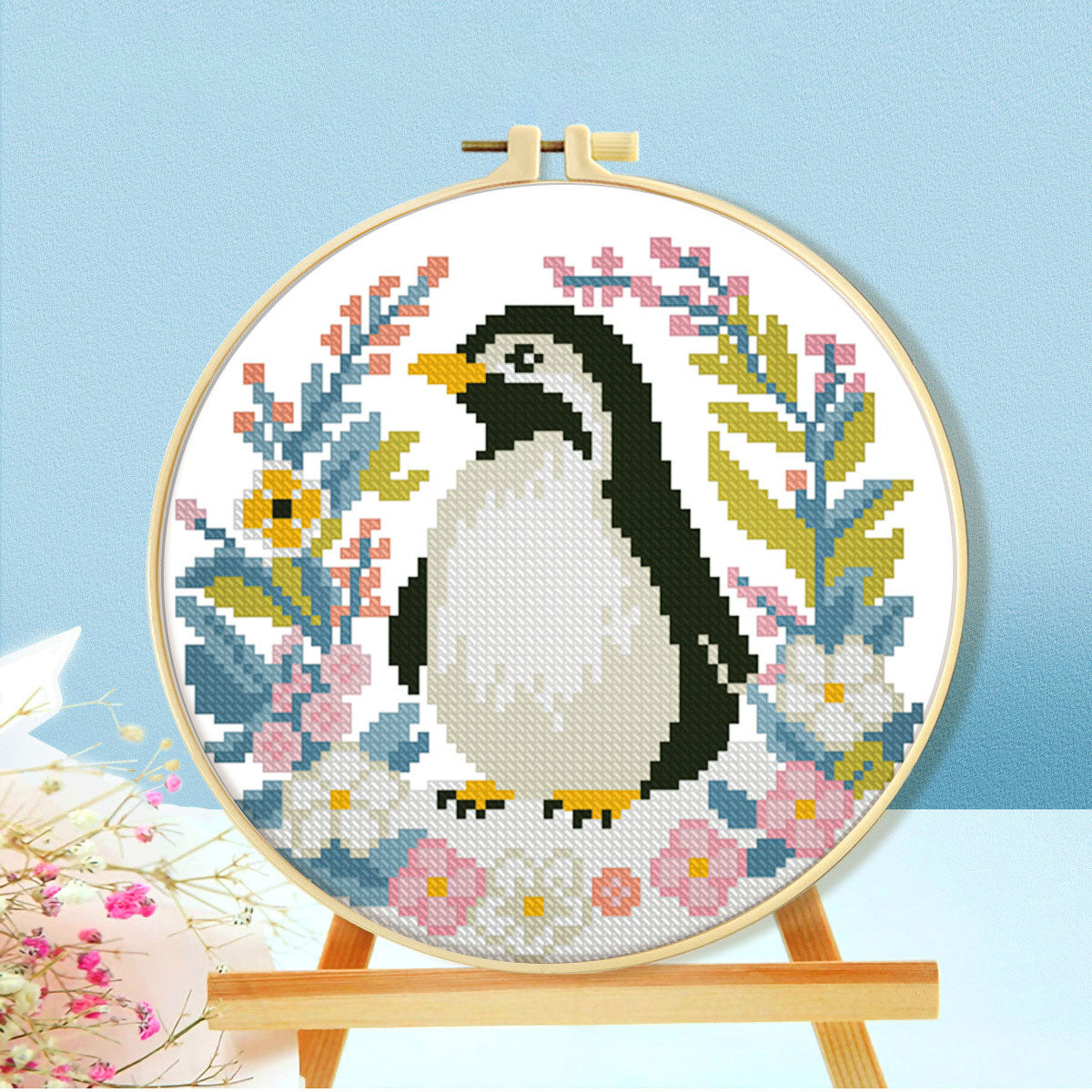 Cute Animal Friends Embroidery Kit