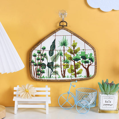 Window View Embroidery Kit: Frame Your World in Stitches