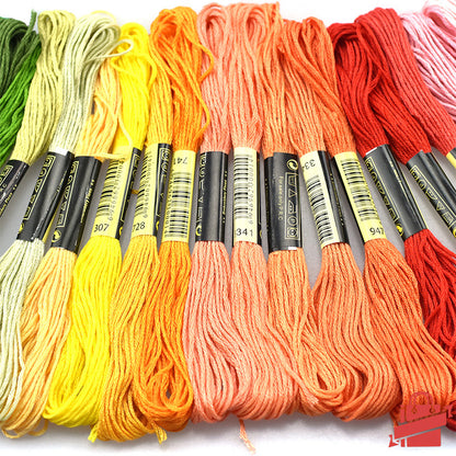 Colorful Embroidery Floss Set: Add a Splash of Color to Your Creations