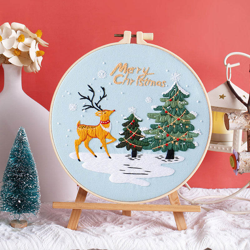Christmas Wonderland Embroidery Kit series