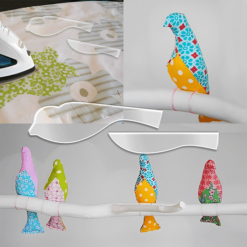Fabric Bird template-With Instructions