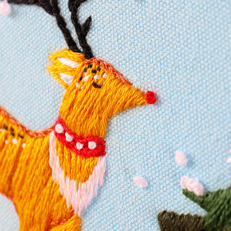 Christmas Wonderland Embroidery Kit series