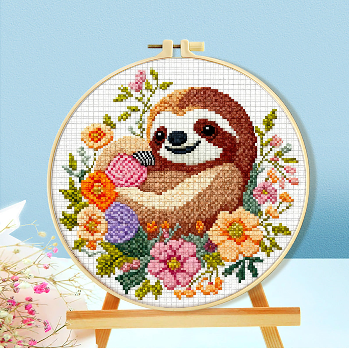Whimsical Wildlife Embroidery Kit