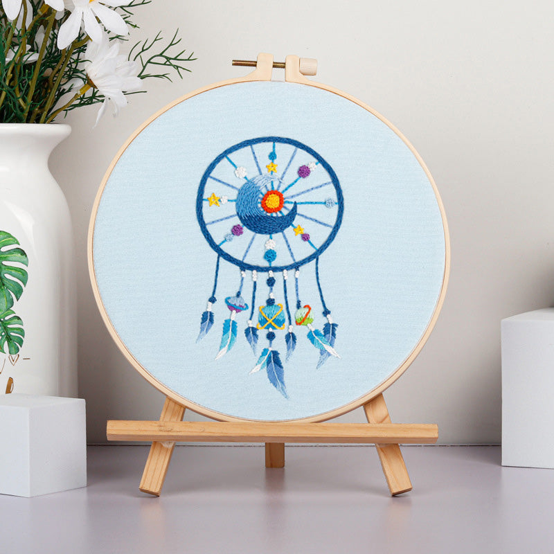 Dreamcatcher Embroidery Kit: Craft Your Ethereal Masterpiece