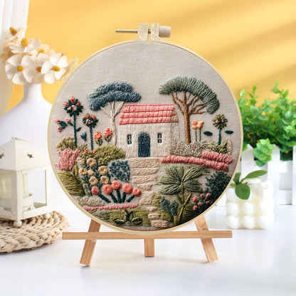 Cottage Hill Embroidery Kit