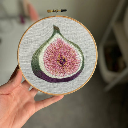 Rubbyoo Embroidery Kit- Fig