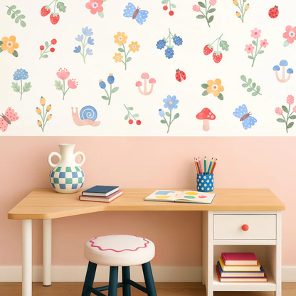 20 Sheets/Set Reusable and Removable Wall Stickers - Home Decoration