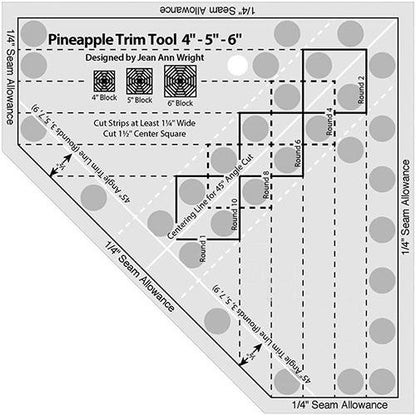 Pineapple Trim Tool