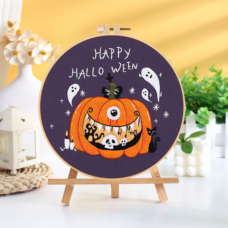 Happy Halloween - Themed DIY Embroidery Kits