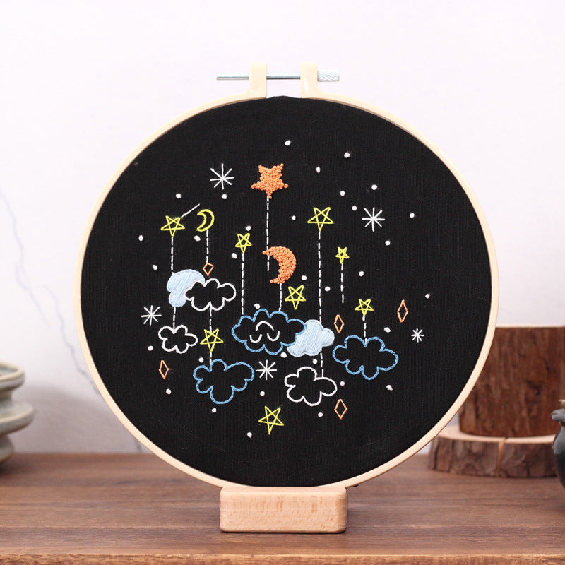 Starry sky fun  -Themed DIY Embroidery Kits