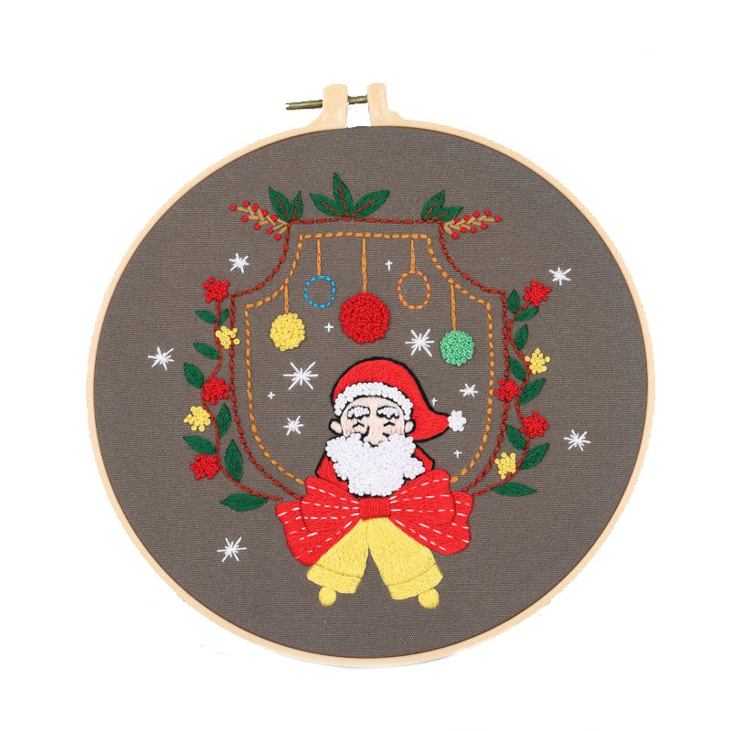 Cheerful Christmas - Themed DIY Embroidery Kits