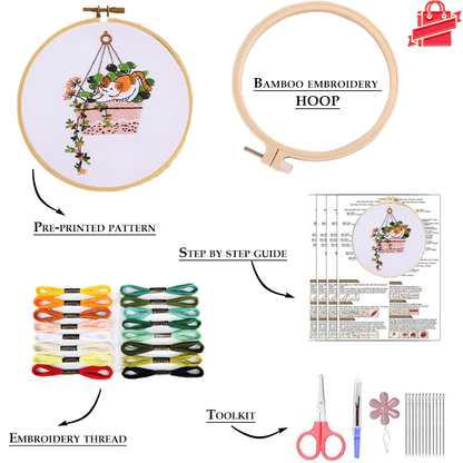 Cozy Corners Embroidery Kit